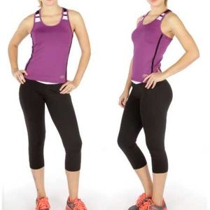 New Women's yoga Active wear Activewear Set med